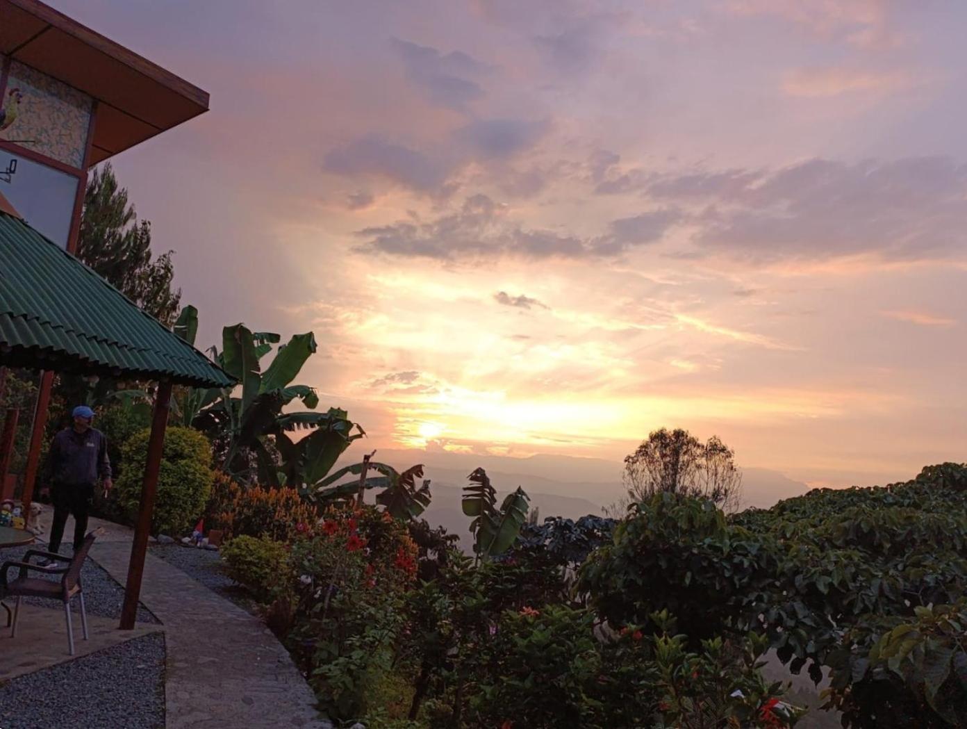 Mirador Finca Morrogacho Manizales Bagian luar foto